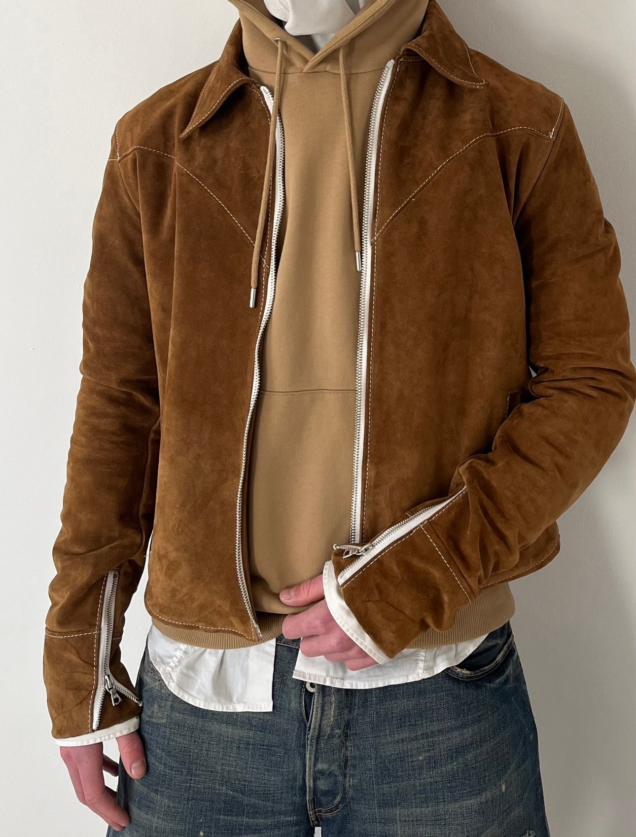 BROWN RIDING JACKET 1/1